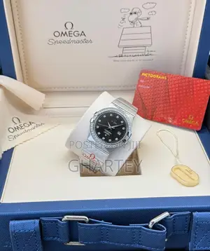 Omega Constellation Chronograph Mechanicalwatch With Premium Packaging