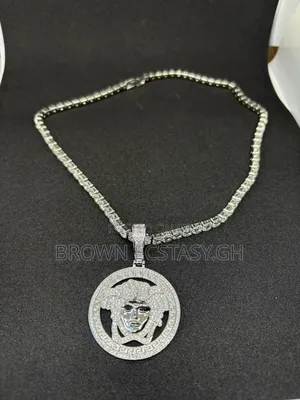 Versace Iced Out Necklace