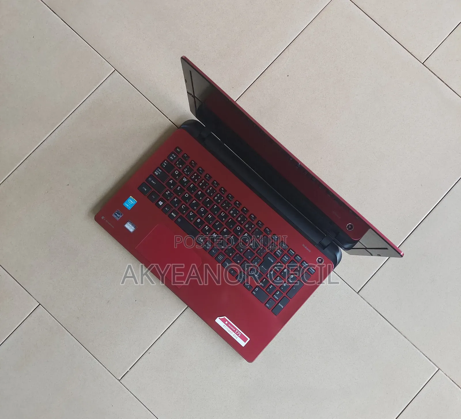 Laptop Toshiba 8GB Intel Core I7 HDD 1T