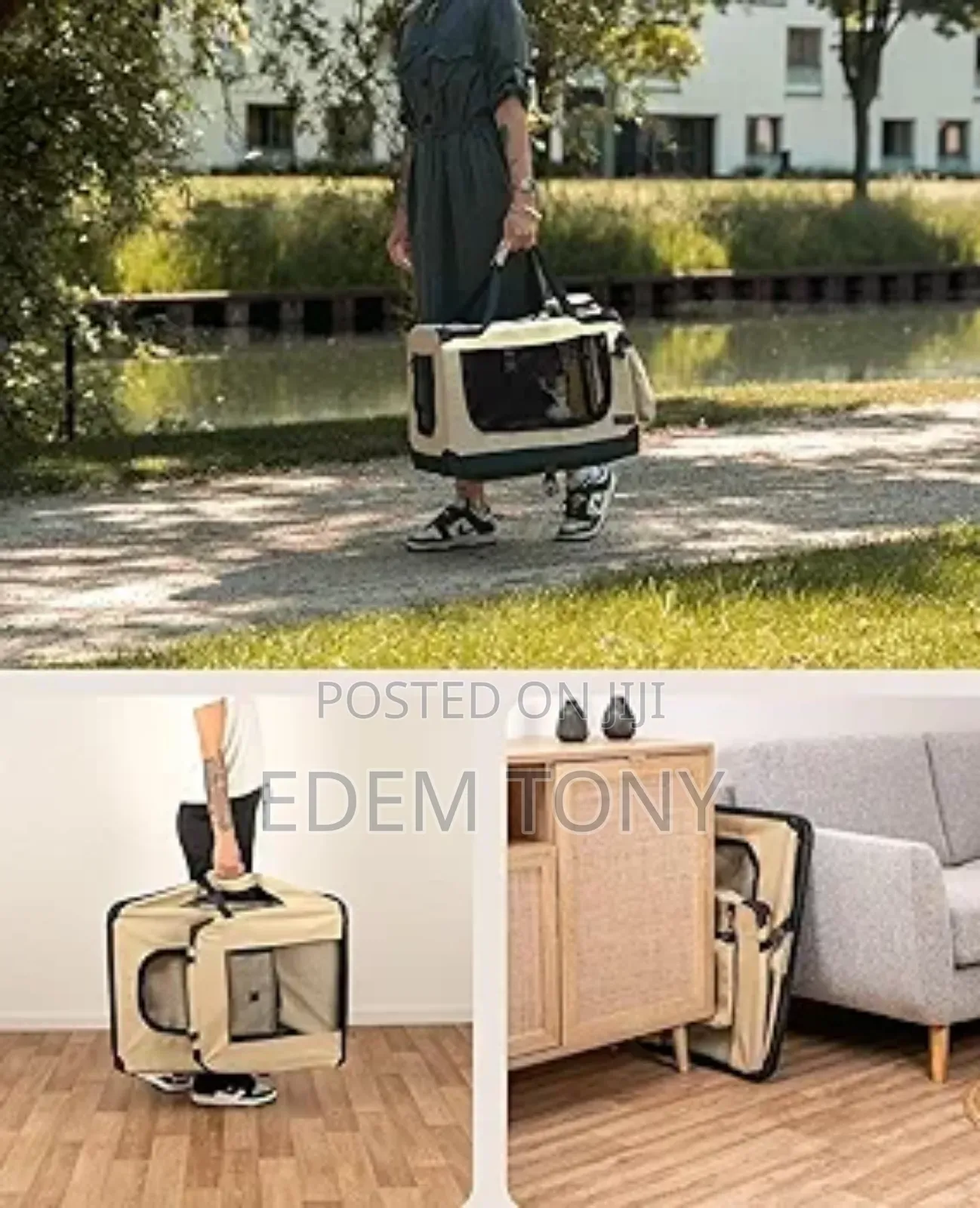 Lionto Foldable Pet Cage