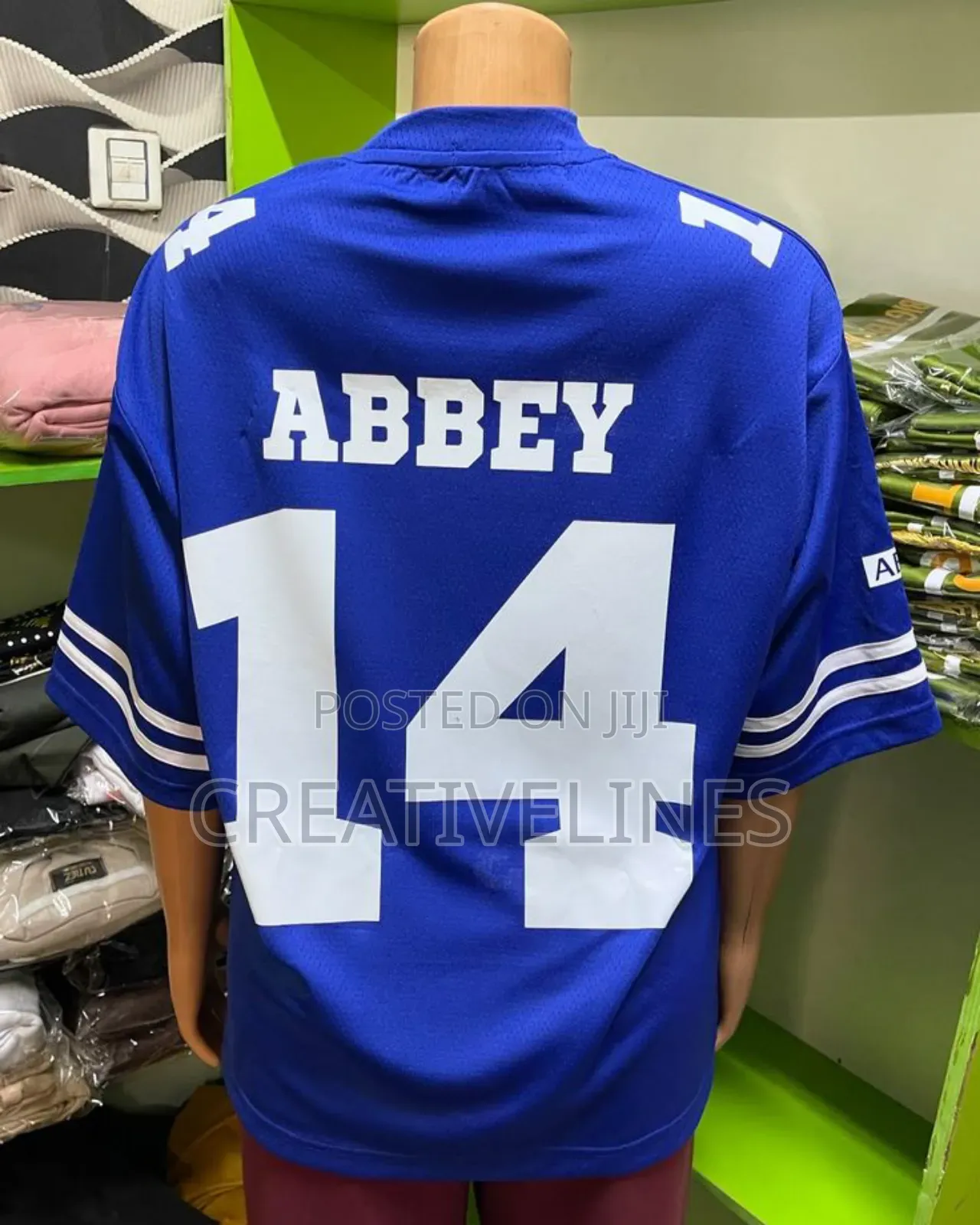Female Jersey Customisation