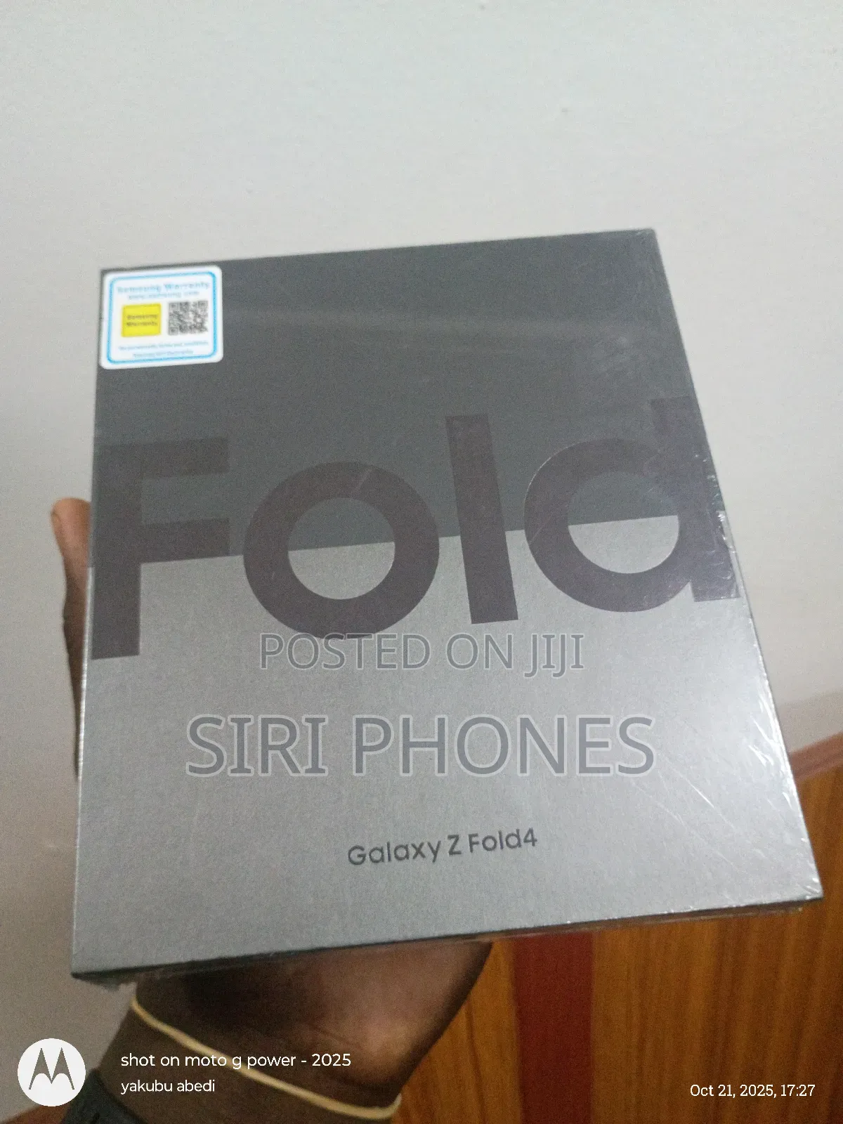New Samsung Galaxy Z Fold4 256 GB Gray