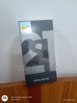 New Samsung Galaxy S21+ 5G 256 GB Black