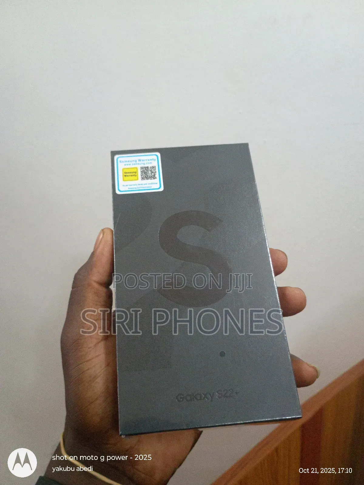 New Samsung Galaxy S22+ 5G 256 GB Black