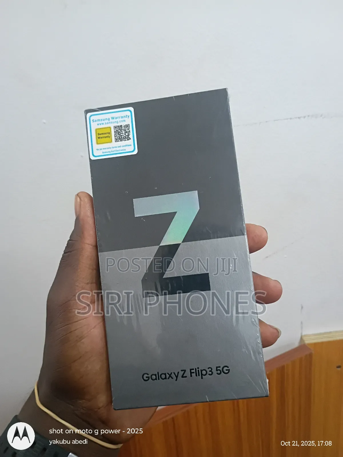 New Samsung Galaxy Z Flip 3 256 GB Gray