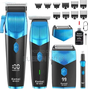 Four in One 4 in 1 Executive Grooming Kit Barbering Shaving Machine