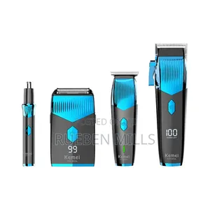 High Efficiency and Quality 4 in 1 Salon Barbering Shaving Machine Set