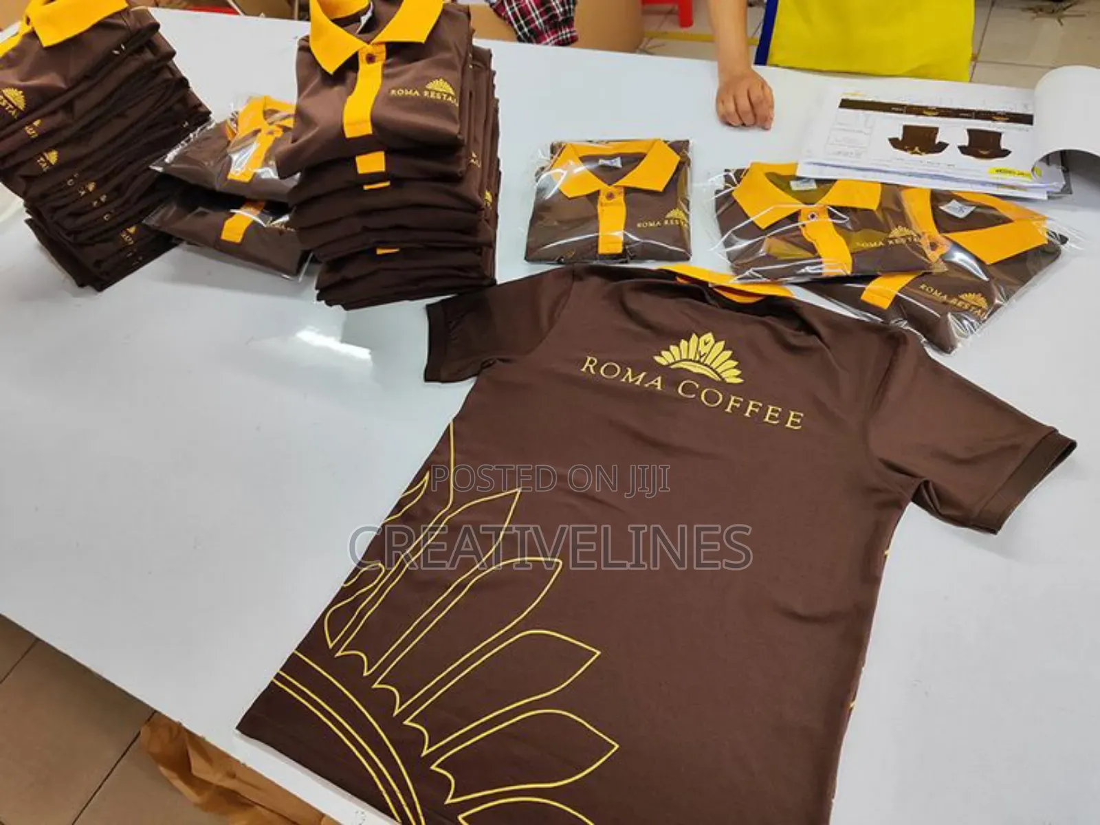Browish Gold Shirts