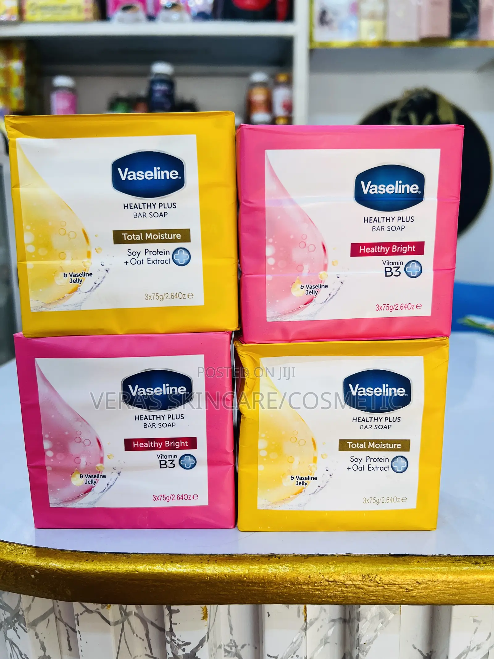 Vaseline Healthy Plus (3in1)Bar Soap