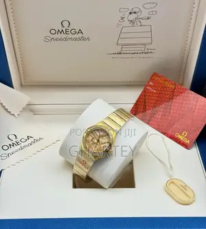 Ladies Omega Constellation Diamond Watch - 6 Images Displayed