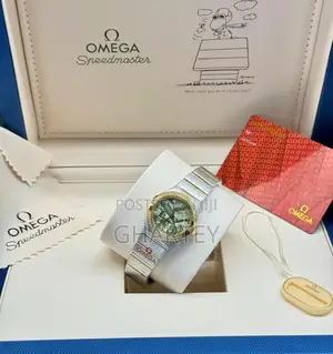 Ladies Omega Constellation Diamond Watch - 6 Images Displayed