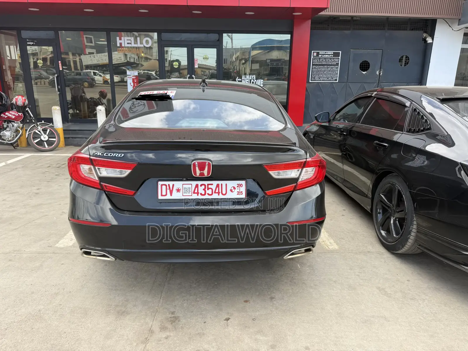 Honda Accord 2019 Black