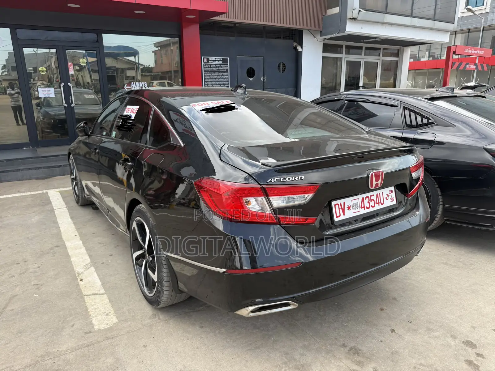 Honda Accord 2019 Black