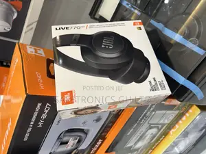 Original New Bluetooth ** Live 770 JBL (Black) Wireless Headphones