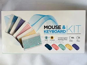 Rechargeable Bluetooth Keyboard and Mouse