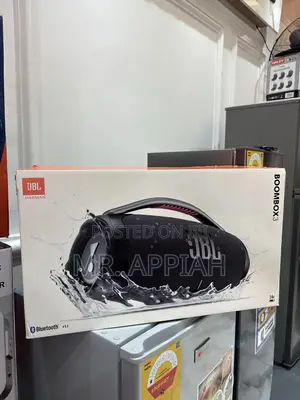 Unique Design JBL Boombox 3 Premium Bluetooth Speaker(Black)180w.