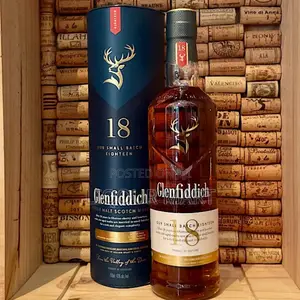 Glenfiddich 18 Year Old Single Malt Scotch Whisky 70cl