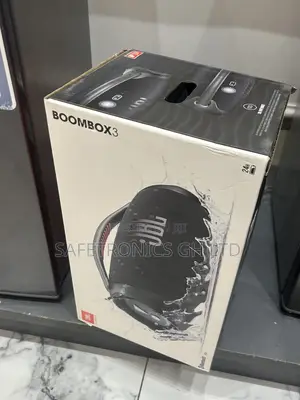 Newly Boxed • Bluetooth Wireless JBL Boombox 3 (Black) Speaker