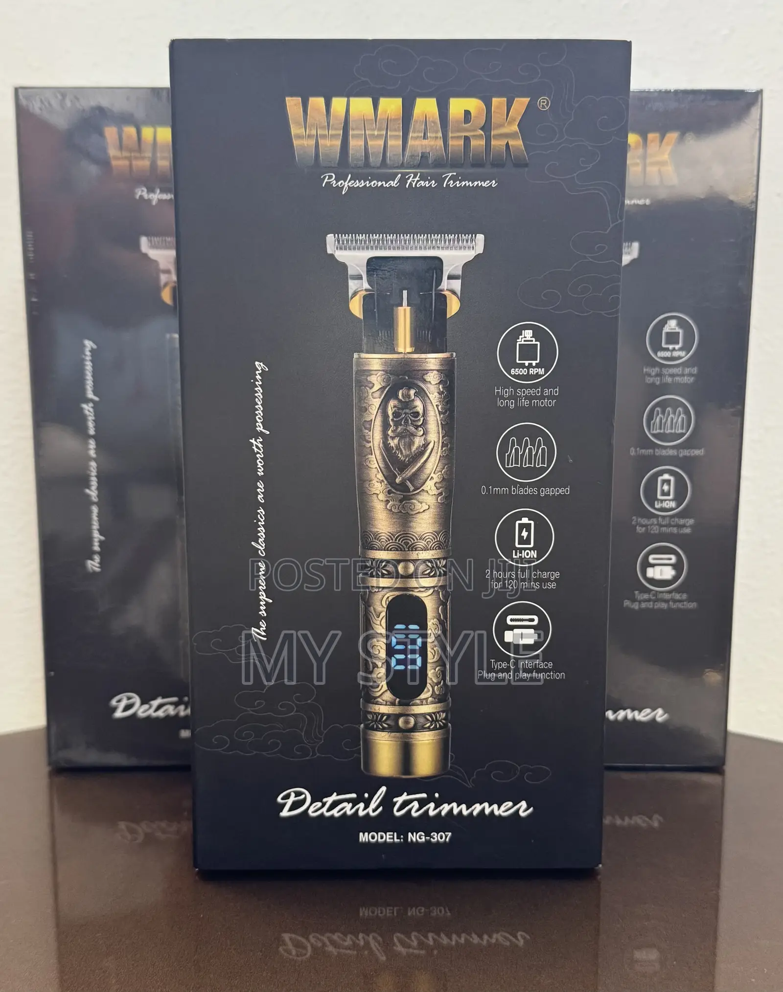 Wmark Clipper Trimmer Cordless Ng-307 Pro