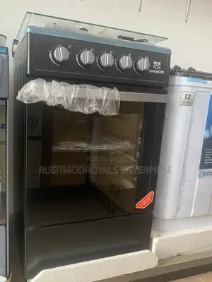 Nasco Sniper Gas Cooker: 4 Burners, Oven, and Grill