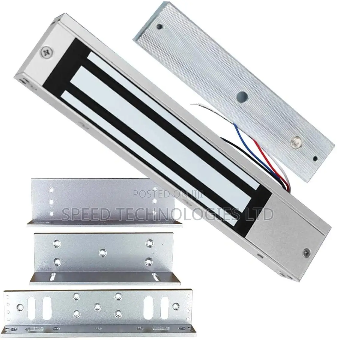 Electromagnetic Lock With Z Brackets