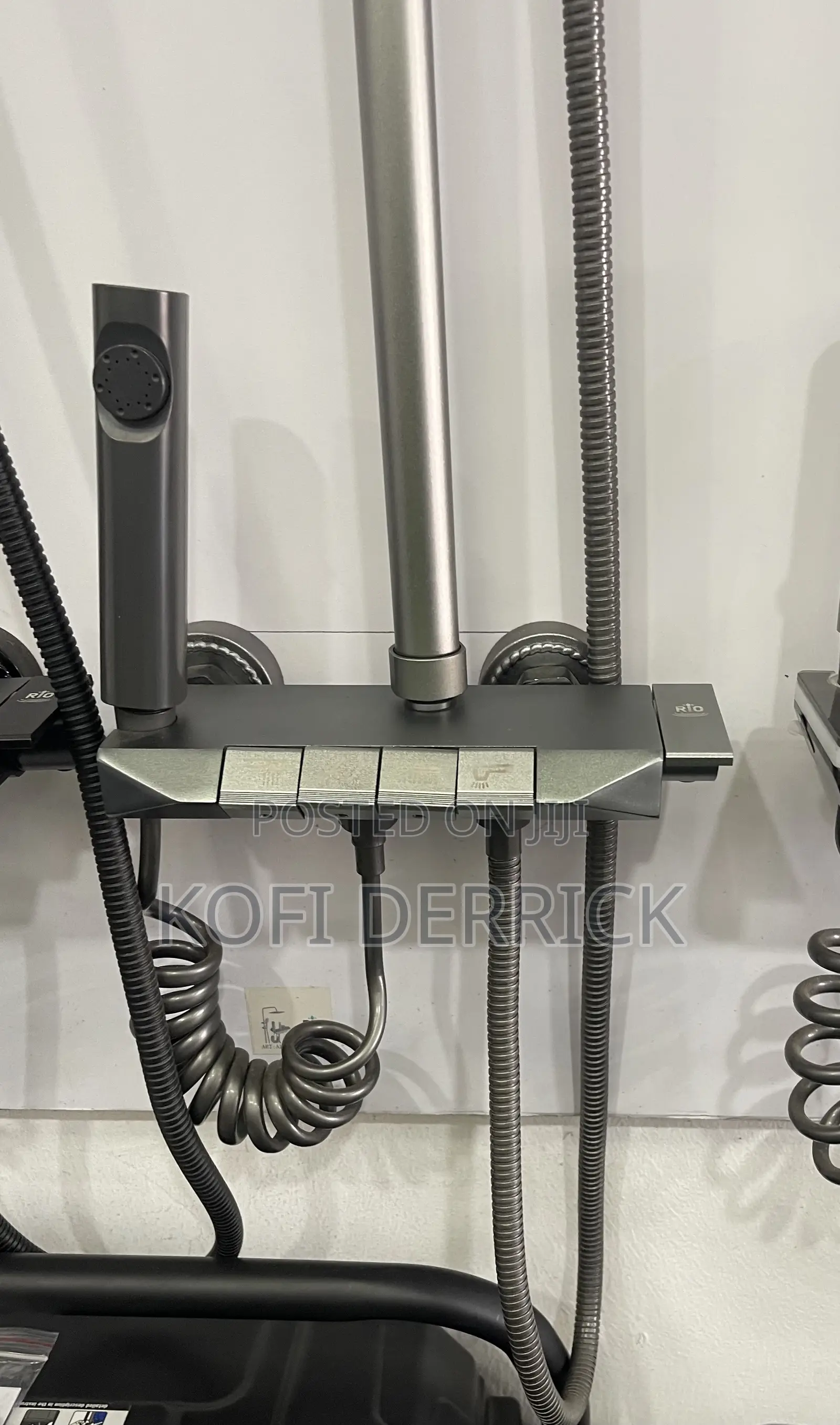 Silver 4in1 Shower - Hot and Cold Shower