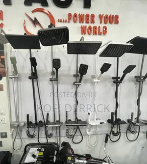 Silver 4in1 Shower - Hot and Cold Shower