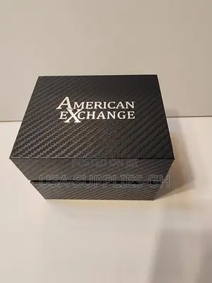 American Exchange Men's Leather Watch From Usa