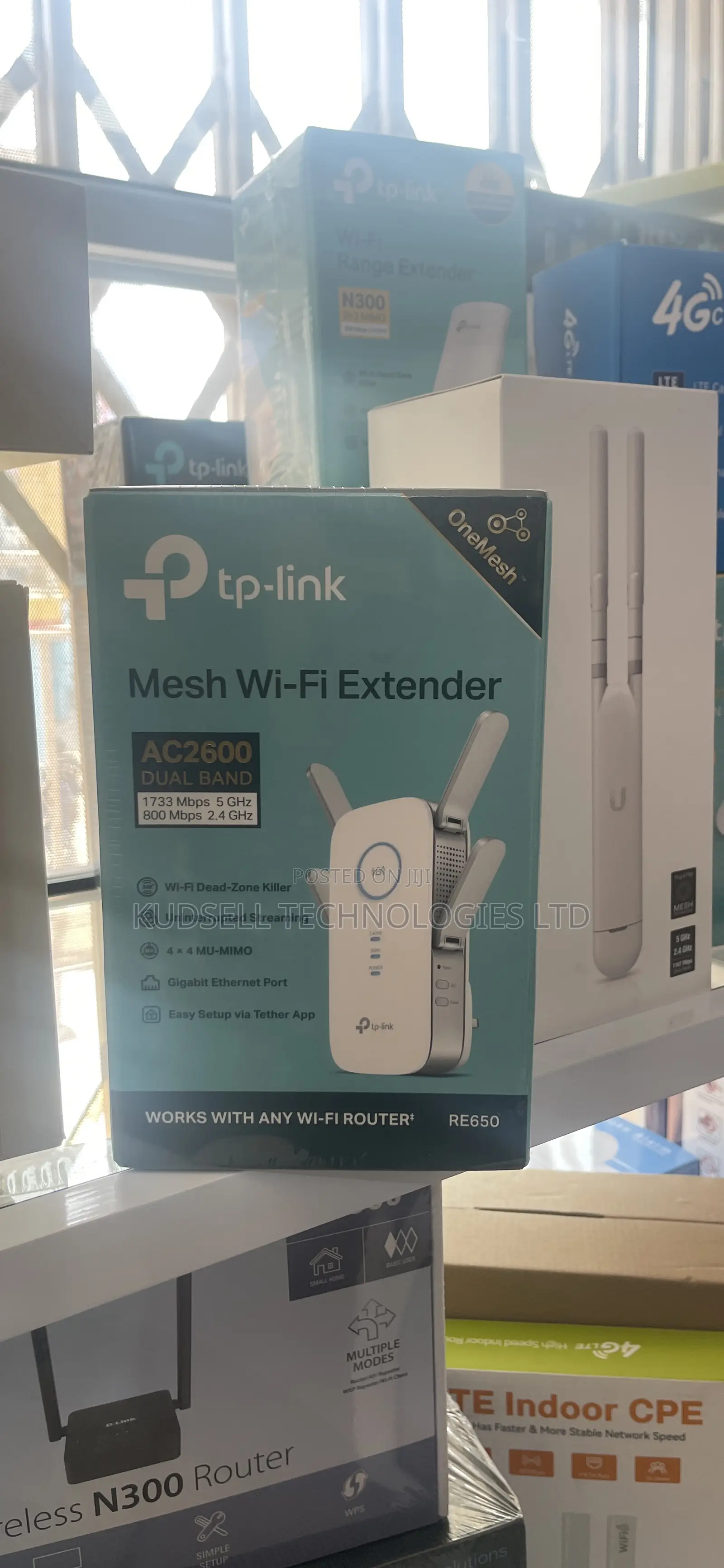 Ac2600 Wi-Fi Range Extendertp-Link Ac2600 Wifi Range Extender Re650