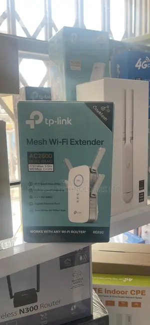 Ac2600 Wi-Fi Range Extendertp-Link Ac2600 Wifi Range Extender Re650
