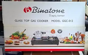 Binatone 2 in 1 Glass Top Burner