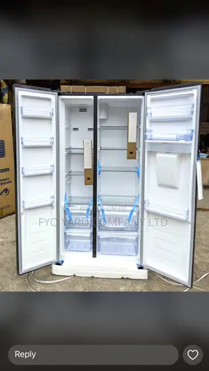 Latest and Modern Made Pearl Side by Side Smart Fridge + Dispenser