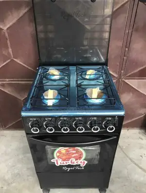 Royal Tech 4 Gas Stove Burner With Oven