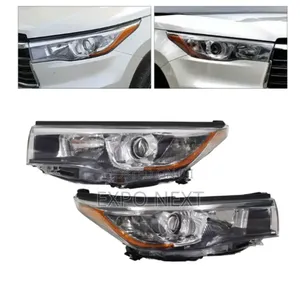 2017-2019 Toyota Highlander  Led Halogen Headlight Pair