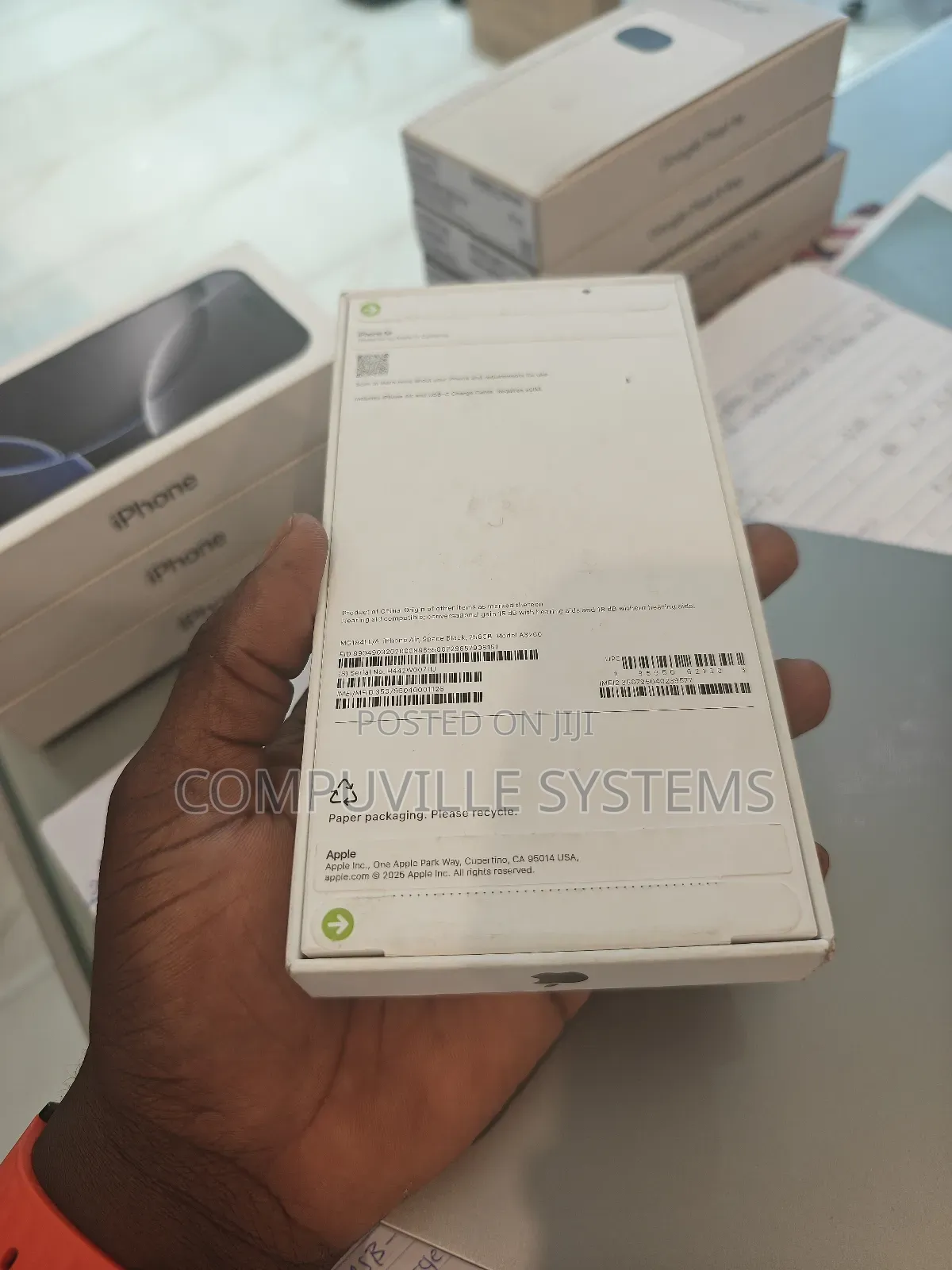 New Apple iPhone Air 256 GB Black