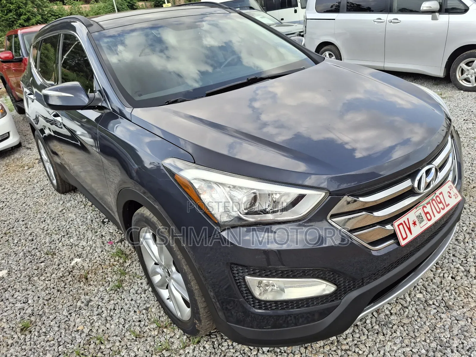 Hyundai Santa Fe Limited 4dr SUV AWD (3.3L 6cyl 6A) 2015 Blue