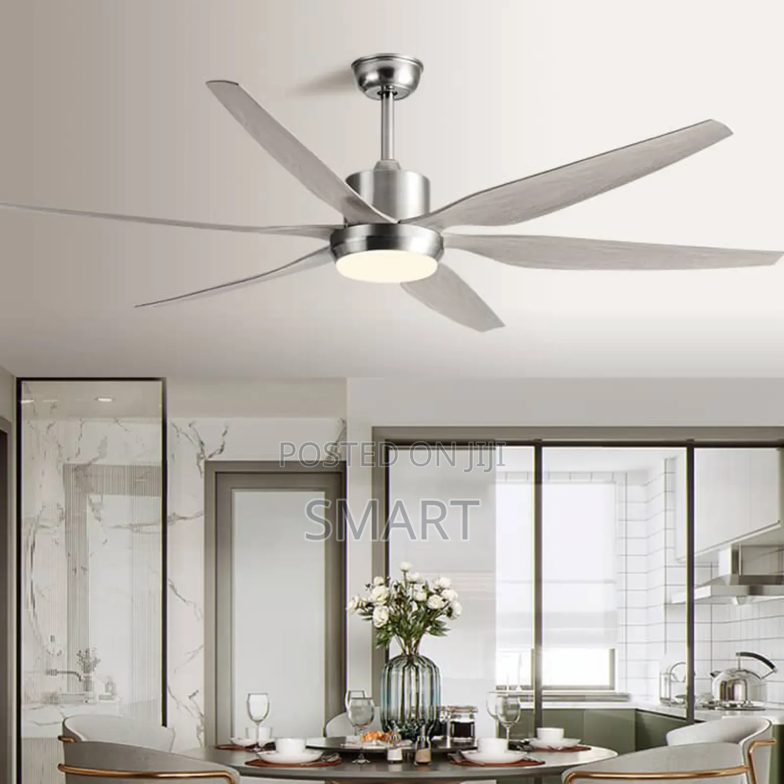 Modern Indoor Decorative Cooling Ceiling Fanlight With Remote Control