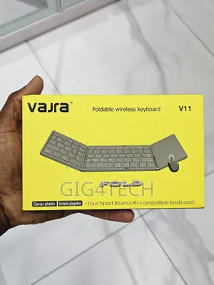 Vajra V11 Foldable Wireless Bluetooth Keyboard With Touchpad