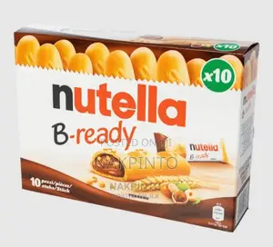 Nutella Biscut(304g 22x) Nutella B-Ready 10x Hazelnut Chocolate Spread