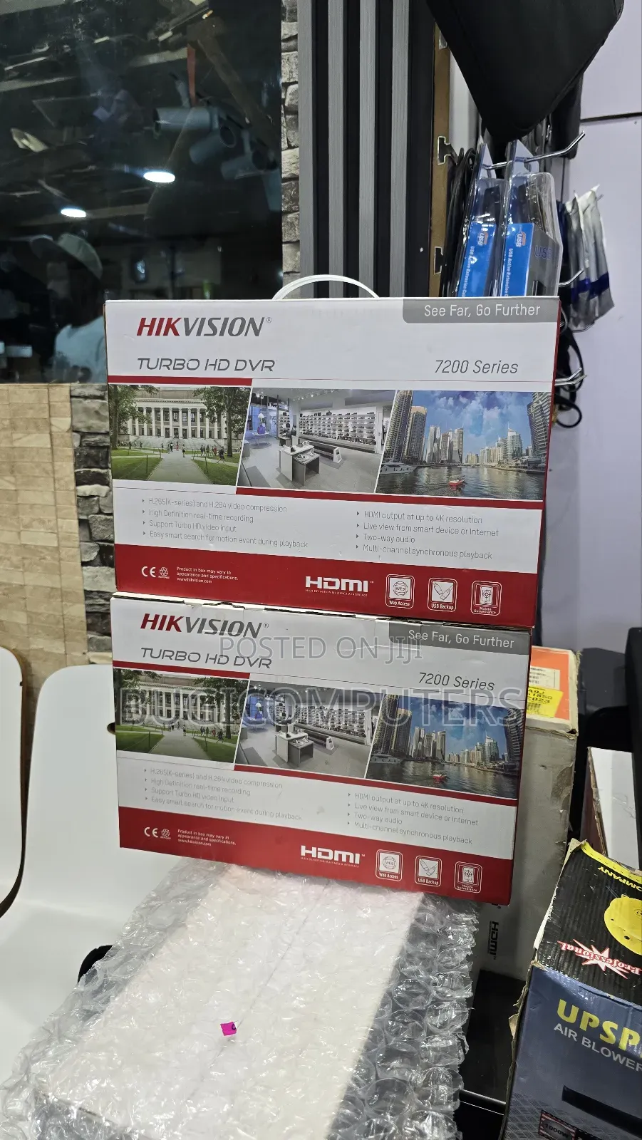Hikvision 8ch DVR 1080p, With Coaxial Audia
