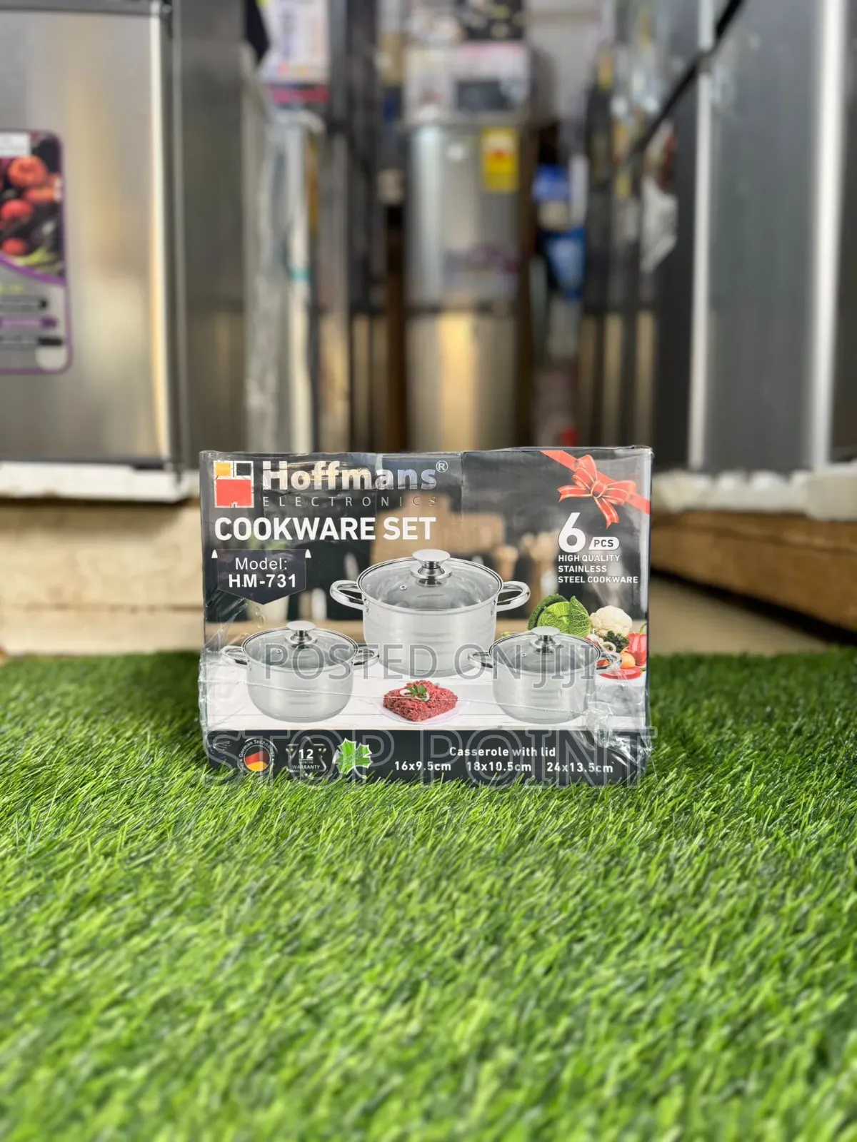 Hoffmans Stainless Steel Cooking Pot
