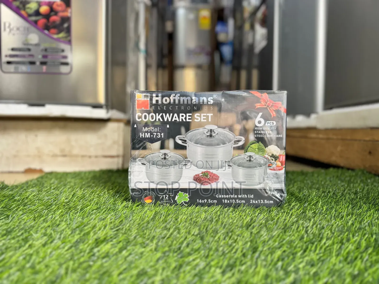 Hoffmans Stainless Steel Cooking Pot