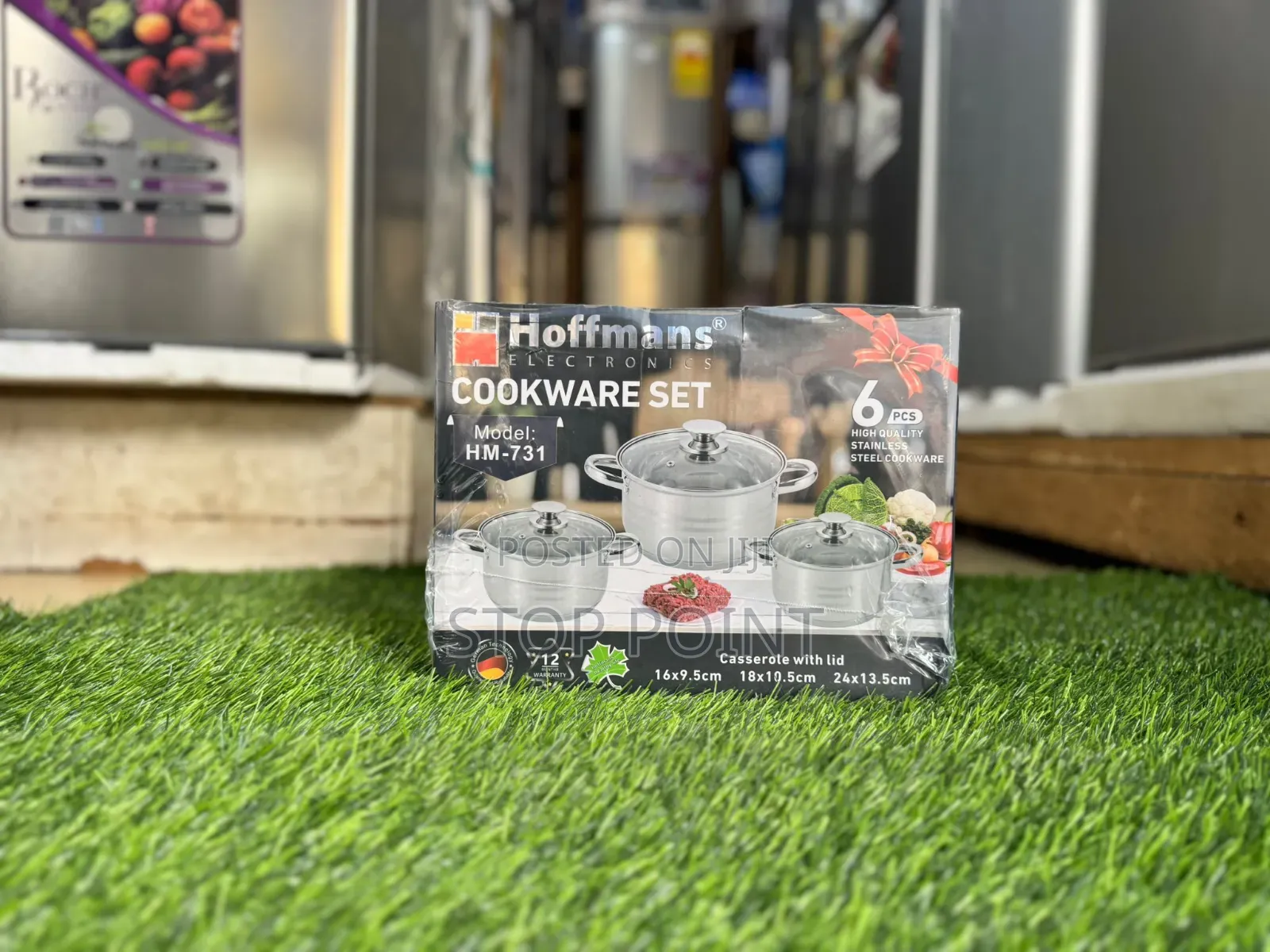Hoffmans Stainless Steel Cooking Pot