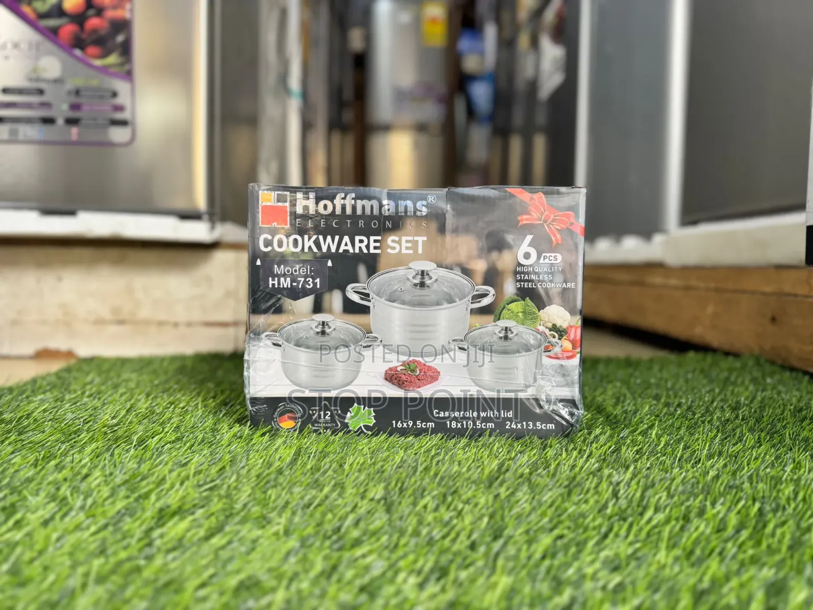 Hoffmans Stainless Steel Cooking Pot