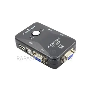 2 Port Usb 2.0 KVM Vga Svga Switch Extender