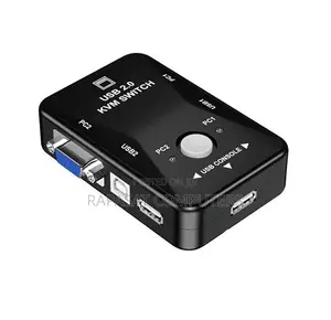 2 Port Usb 2.0 KVM Vga Svga Switch Extender