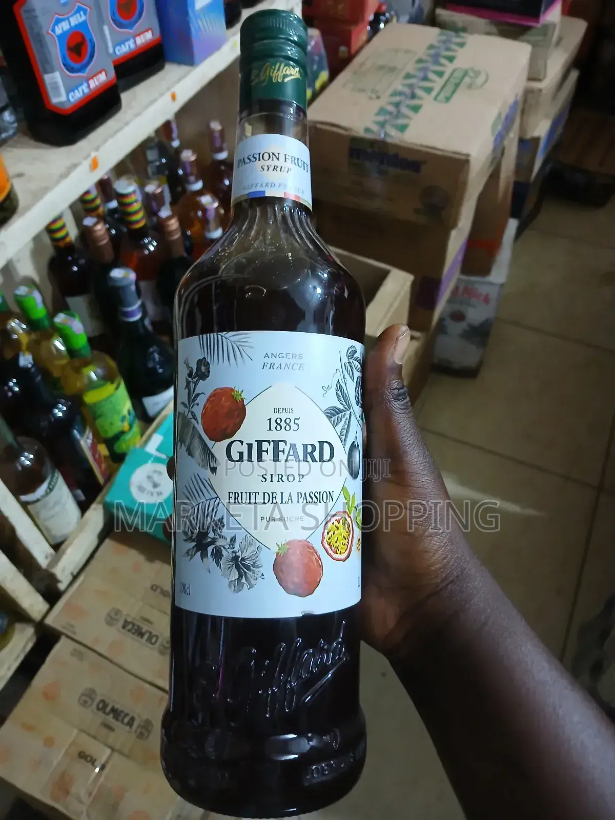 Giffard Passion Fruit Syrup 1l