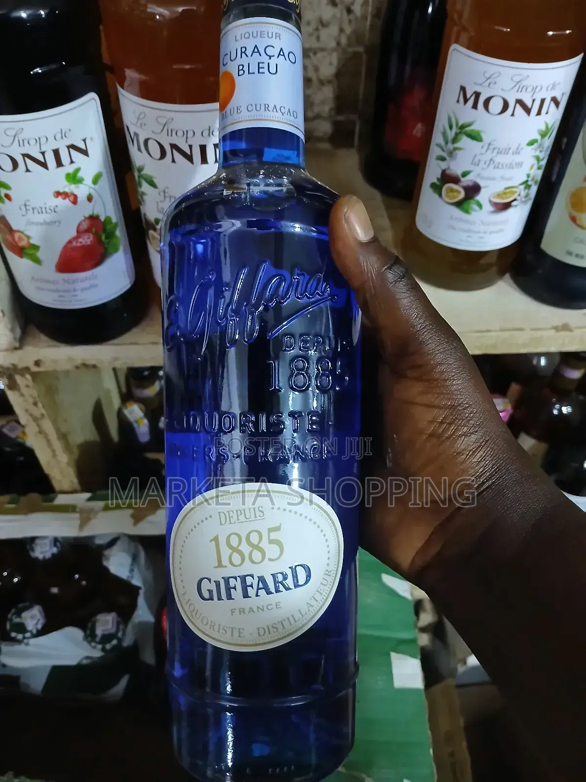 Giffard Blue Curacao  Syrup 1l