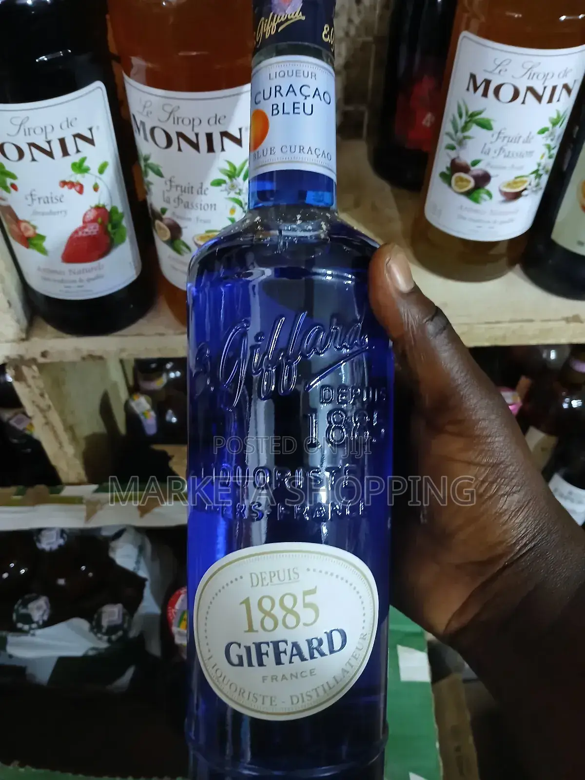 Giffard Blue Curacao  Syrup 1l
