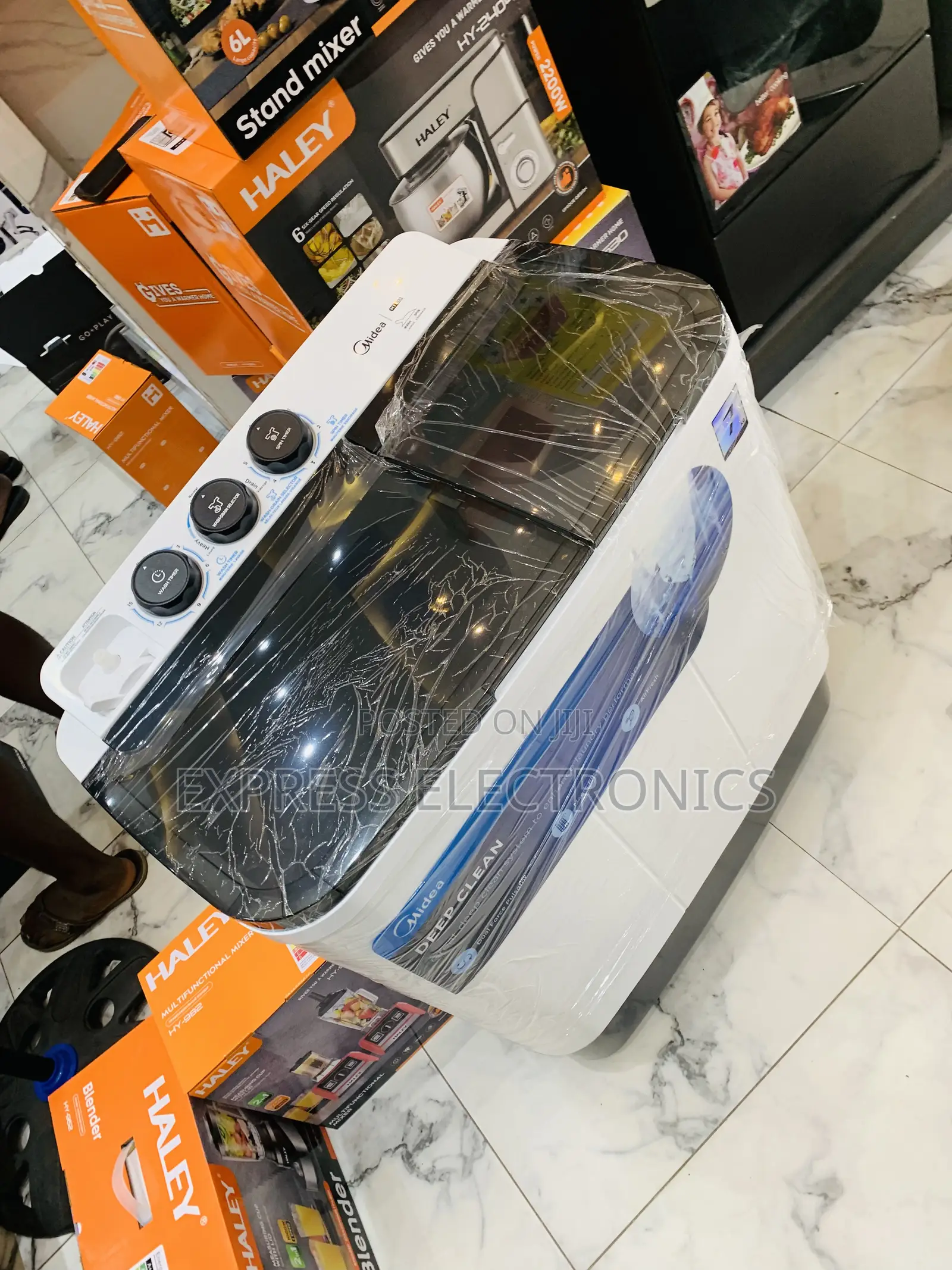 Brand New Midea 7kg Topload Washing Machine Twintub Semi Automatic